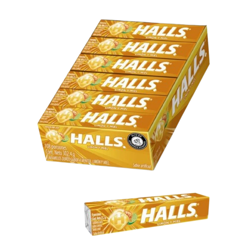Caramelos Halls x 12u.