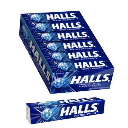 Caramelos Halls x 12u.