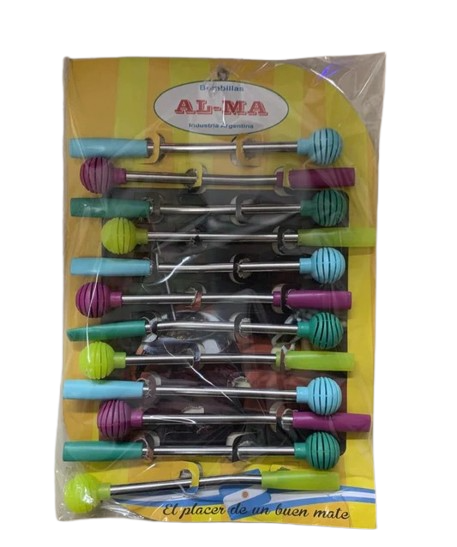 Bombillas alma "POMPI" x12