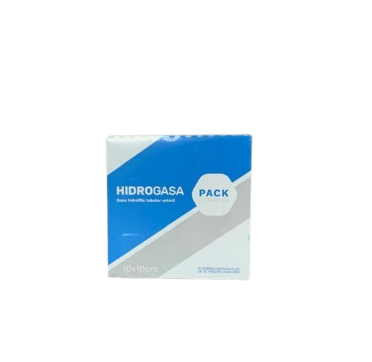 Gasa hidrogasa x10