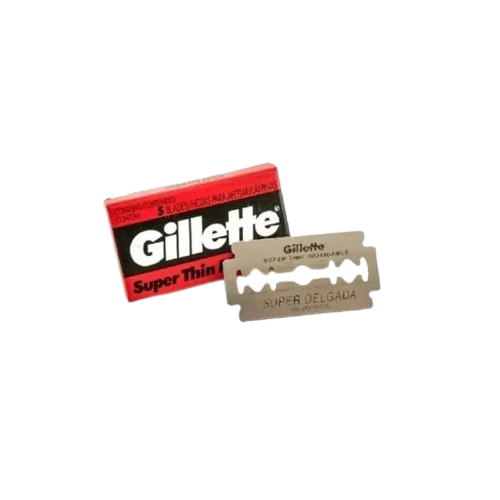 Gillette hoja afeitar roja