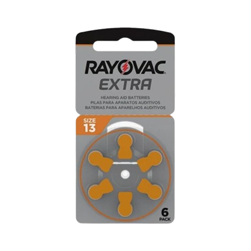 Pilas L13 rayovac x6