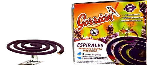 Espiral Gorrion Lavanda 12 Sobres x 4 Espirales