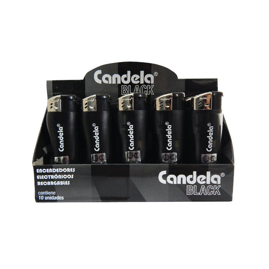 Encendedor candela electronico "black" x20