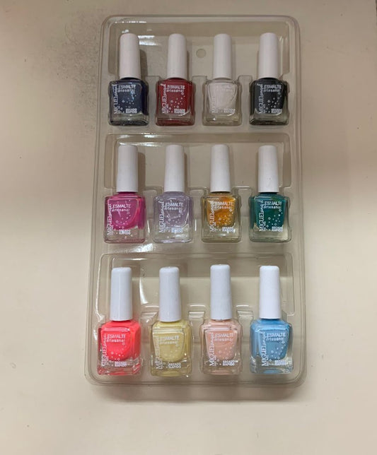 Esmalte para uñas x12