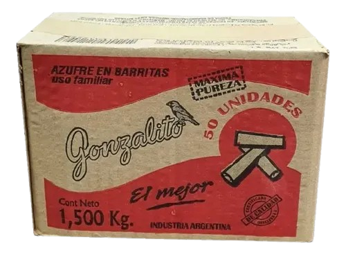 Azufre gonzalito x50