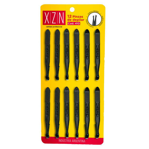 Pinza XZN negra x12